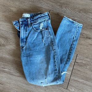 Abercrombie & Fitch Women’s The Skinny High Rise Jeans Curve Love Fit